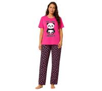UC Ex Curve Clothing Plus Size Pyjamas for Women 18-32, Cotton Womens Pyjamas Loungewear Pjs for Women Sets Short Sleeve Womens Nightwear