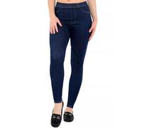 UC Ex M&S Pull On Jeans for Women UK 6-22, High Waisted Jeans Women Stretchy Ladies Jeans Skinny Denim Jeans Women Jeggings for Women UK Blue, 12