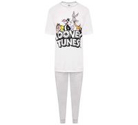 UC Mens Jersey Cotton Pyjamas Set Looney Tunes Character Loungewear (Batman, l)