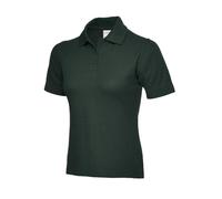 UC115 - Bottle Green - S - 180GSM Ladies Polo Shirt