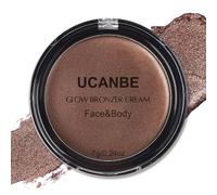 UCANBE Face & Body Cream Bronzer, Natural Tan Sun-Kissed Glow, Buildable Blendable for Long Lasting Bronzed Glow, Lightweight Contour Bronzing Muti-Use Shaping Palette for All-Day Luminous