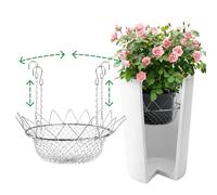 UCandy Adjustable Planter Insert for Pots Any Height,Plant Risers for Inside Pots,Fits The TOP Opening of The Flower Pot Opening 12-18" Wide,Wedding & Party Decor