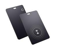 UCard Wallet Tracker Card,Smart Bluetooth Item Finder-Locator Item Compatible with Find My (iOS only),Wireless Rechargeable,IP67 Waterproof,Locator for Wallet, Luggage,Suitcase,Bags,Passport,Backpack