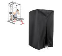 UCARE Pull Up Bar Station Cover,Power Cage Cover Waterproof Dustproof Protective Cover for Power Rack/Squat Rack Cage/Weight Lifting Rack/Home Gym Workout Equipment-Indoor or Outdoor