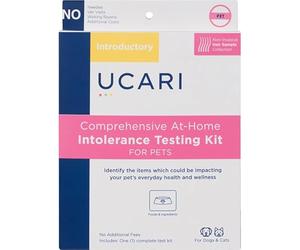 UCARI Pet Sensitivity Test | Screens for 350+ Intolerances | Food & Ingredients Analysis | Painless Home Test Hair Sample Method | Results in 48 Hours | Cats & Dogs