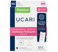 UCARI Pet Sensitivity Test | Screens for 750+ Intolerances | Food & Nutritional Analysis | Painless Home Test Hair Sample Method | Results in 48 Hours | Cats & Dogs