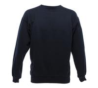 UCC 50 50 Heavyweight Plain Set-In Sweatshirt Top Ultimate Clothing Collection Navy 5XL
