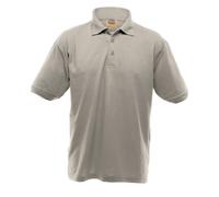 UCC 50/50 Mens Heavyweight Plain Pique Short Sleeve Polo Shi BC1195