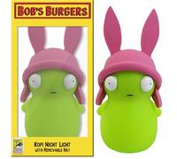 UCC Distributing Bob’s Burgers Kuchi Kopi as Louise Belcher - Night Light - with Removable Hat - Fun Glowing Light for Kids & Adults