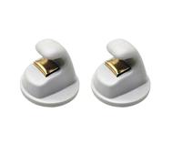 UCCKEYI 2PCS Grey Interior Sun Visor Hook Clip Bracket Fit for VW Atlas 2019-2024 Tiguan 2016-2022 Passat 2014-2020