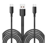 UCEC 2m Double USB C Extender Splitter Cable, Dual USB A To Type C Extension Charge Cable