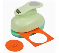 UCEC Large Circle Punch 3 Inch, Paper Punch for Crafting, Circle Cutter, Large Hole Puncher for Crafting Scrapbooking Cards DIY Arts Fun Projects Back to School Supplies
