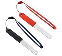 Ucfalfo 2Pcs V-Groove Dart Sharpener with Lanyard, Precision Double Sided Diamond Grinding File, Portable Sharpening File Dart Accessories, for Fishing and Darts Sharpener, Red and Blue