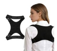 Ucfalfo Posture Corrector for Men and Women, Adjustable Back Brace Posture Corrector, Breathable and Comfortable Back Support Belt to Maintain Correct and Healthy Postures, Prevent Hunchback, Black