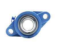 UCFL With Diamond Shaped Base Outer Spherical Bearing Unit, Three-layer Seal, Thickened(UCFL206(Inner 30mm))
