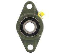 UCFL204 Oval Flange Pillow Block Bearing - Thickened Mounted Self Aligning Rhombic Unit - Bearing Steel and Cast Iron Housing for Industrial Machinery and Components