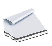 UCGOU 12x15.5 Inch Poly Mailers White Shipping Bags Self-Sealing Waterproof and Tear Proof 50 Pack
