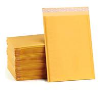 UCGOU 9.5x14.5 Bubble Mailers Kraft Padded Envelopes Self Seal Bubble Envelopes Mailing Shipping Bags Pack of 25