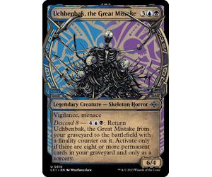 Uchbenbak, the Great Mistake (Showcase Frame) (foil) | Lost Caverns of Ixalan