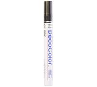 UCHIDA 300-C-1 Marvy Deco Color Broad Point Paint Marker, Black 7.25 x 1.88 x 0.5