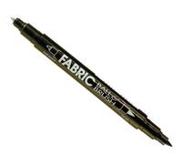 Uchida Ball & Brush Fabric Marker-Black