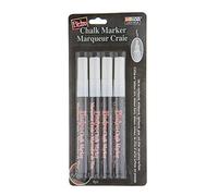 Uchida Bistro Chalk Marker Fine Point Set 4/Pkg-White