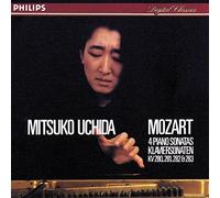 Uchida - Mozart: 4 Piano Sonatas, KV 280, 281, 282 & 283
