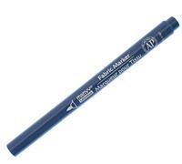 Uchida Permanent Fine Point Fabric Marker-Navy
