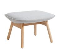 Uchiwa Ottoman Stool Hay