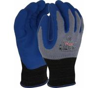 UCi 10 x ACEGRIP-PLUS Premium ISO Cut B Latex Grip Breathable Liner Safety Work gloves Blue 2243B (8 / Medium)