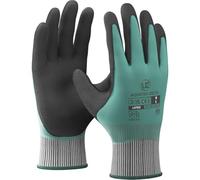 UCi 10 x AQUATEK-DELTA Dual Coated Latex ISO Cut D Anatomically Shaped HPPE Steel Liner Safety Work Gloves 3X43D (9 / Large)