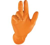 UCI DG-Maxim-OR Nitrile Powder Free Gloves - Orange - Small - Box of 50