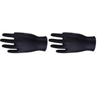 UCI DG-Maxim™ Premium Extra Thick NBR Nitrile Disposable Gloves 50's - Tattoo (Medium, Black) (Pack of 2)