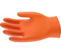 UCI DG-Maxim™ Premium Extra Thick NBR Nitrile Disposable Gloves 50's - Tattoo (XL, Orange)
