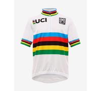 UCI World Champion Junior Short Sleeve Jersey White Kids - S