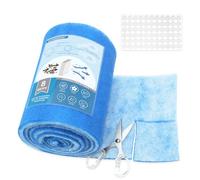 UCINNOVATE MERV 8 Electrostatic Air Vent Filters(50+Filters), 12"x140" Cut to Size Fit Floor Vent Filters, Wall HVAC Furnace Vents, Floor Registers, Celling, RV, AC, Grilles, 66Pcs Adhesive Hooks