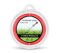 UCINNOVATE Weed Eater String Heavy Duty, Square 0.105" x 197' Trimmer Line, Flexible Nylon Weed Wacker String for String Trimmers, Mowers, Brushcutters (2.7mm×60m)