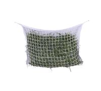 UCK-KIT 2 Pack Slow Feed Horse Net, Large Capacity Horse Feed Bag, Hanging Horse Net for Horse Goat Cattle,White