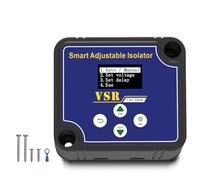 UCkasayfy Adjustable Dual Battery Isolator 12V 140Amp Voltage Sensitive Relay Voltage Setting VSR Compatible with RV Marine Car Vehicle Truck Caravan Off-road Camper Yacht ATV UTV Boats