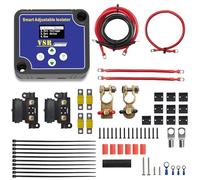 UCkasayfy Adjustable Dual Smart Battery Isolator Kit 12V 140amp, Voltage Sensitive Relay VSR Compatible with UTV Marine car RV ATV Boat Truck Trailer Moto Camper