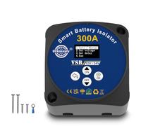 UCkasayfy Adjustable Split Charge Relay 12V 300Amp | Voltage Sensitive Relay VSR Compatible with RV Marine Car Vehicle Truck Caravan Off-road Camper Yacht ATV UTV Boats