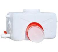 UCKYSU Food-Grade Water Storage Tank Leak-Proof Easy-Clean Plastic The Grip Comfortable Camping Home Farm Outdoors(75L)