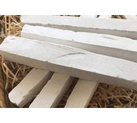 UCLAYS MONASTIC SAWN Chalk Chunks - Premium Quality, Natural Chalk, Crunchy Texture, 1 lb (450 g)