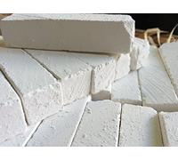 UCLAYS Sawn Belgorod Edible Chalk Chunks Natural for Eating, 7 oz (210 g)