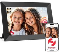 UCMDA Frameo Digital Photo Frame, WiFi 10.1" Digital Picture Frame | 1280x800 HD IPS Touch Screen | Video/Music Playback | Remote-Calendar Alarm | Auto Rotate | Wall Mountable | 32GB | USB/SD