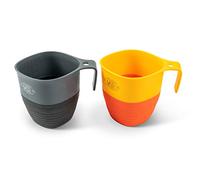 UCO Collapsible Camp Cup for Camping, Backpacking, and Hiking, 12 Ounces, 2 Pack