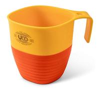 UCO Collapsible Cup for Hiking, Backpacking, and Camping, 12 Ounce, Retro Sunrise