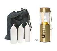 UCO Original Brass Candle Lantern Value Pack with 3 Candles and Storage Bag
