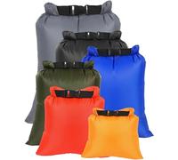Ucolofun Dry Bags Waterproof Set, 6-Pack Ultralight Waterproof Bags Small Stuff Sack Water Proof Bag Dry Sacks, Outdoor Dry Bag Keep Gear Dry for Backpacking Hiking Boating Camping Travel