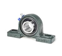 UCP201 UCP202 UCP203 UCP204 UCP205 UCP206 UCP207 Pillow Block Bearing Bore 12/15/17/20/25/30mm Bolt Solid Base For Spindle(UCP207 35mm)